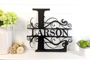 Split Letter Monogram