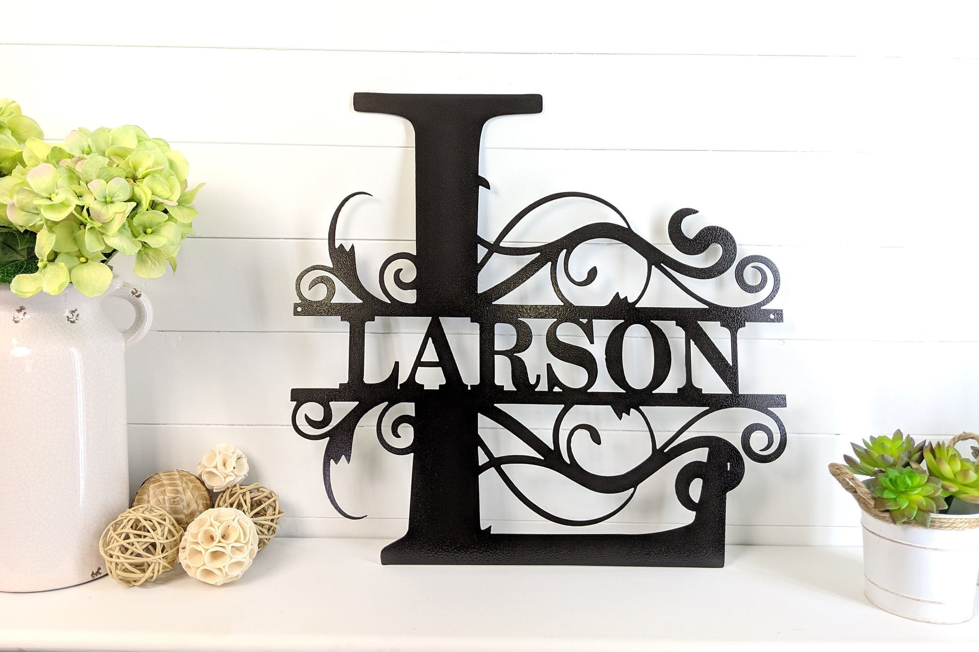 Split Letter Monogram