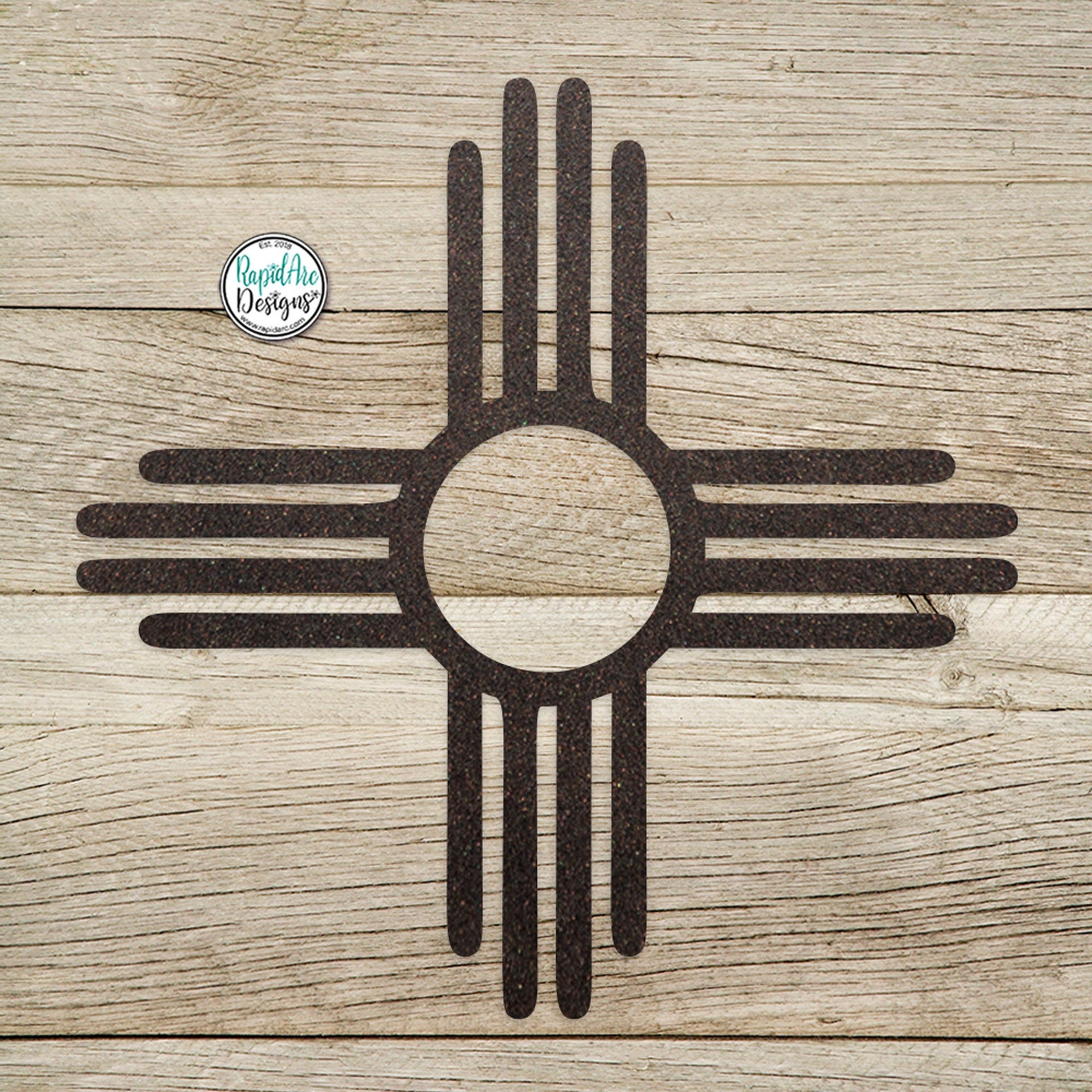 Zia Sun Metal Wall Art | New Mexico Pueblo Decor