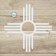 Zia Sun Metal Wall Art | New Mexico Pueblo Decor