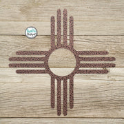 Zia Sun Metal Wall Art | New Mexico Pueblo Decor