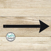 Metal Arrow Sign | Arrow Sign | Address or Business Sign | House Arrow Sign | Arrow Decor | Pointing Arrow | Closed Arrowhead Arrow