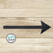 Metal Arrow Sign | Arrow Sign | Address or Business Sign | House Arrow Sign | Arrow Decor | Pointing Arrow | Closed Arrowhead Arrow