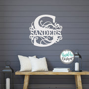 Split Letter Monogram