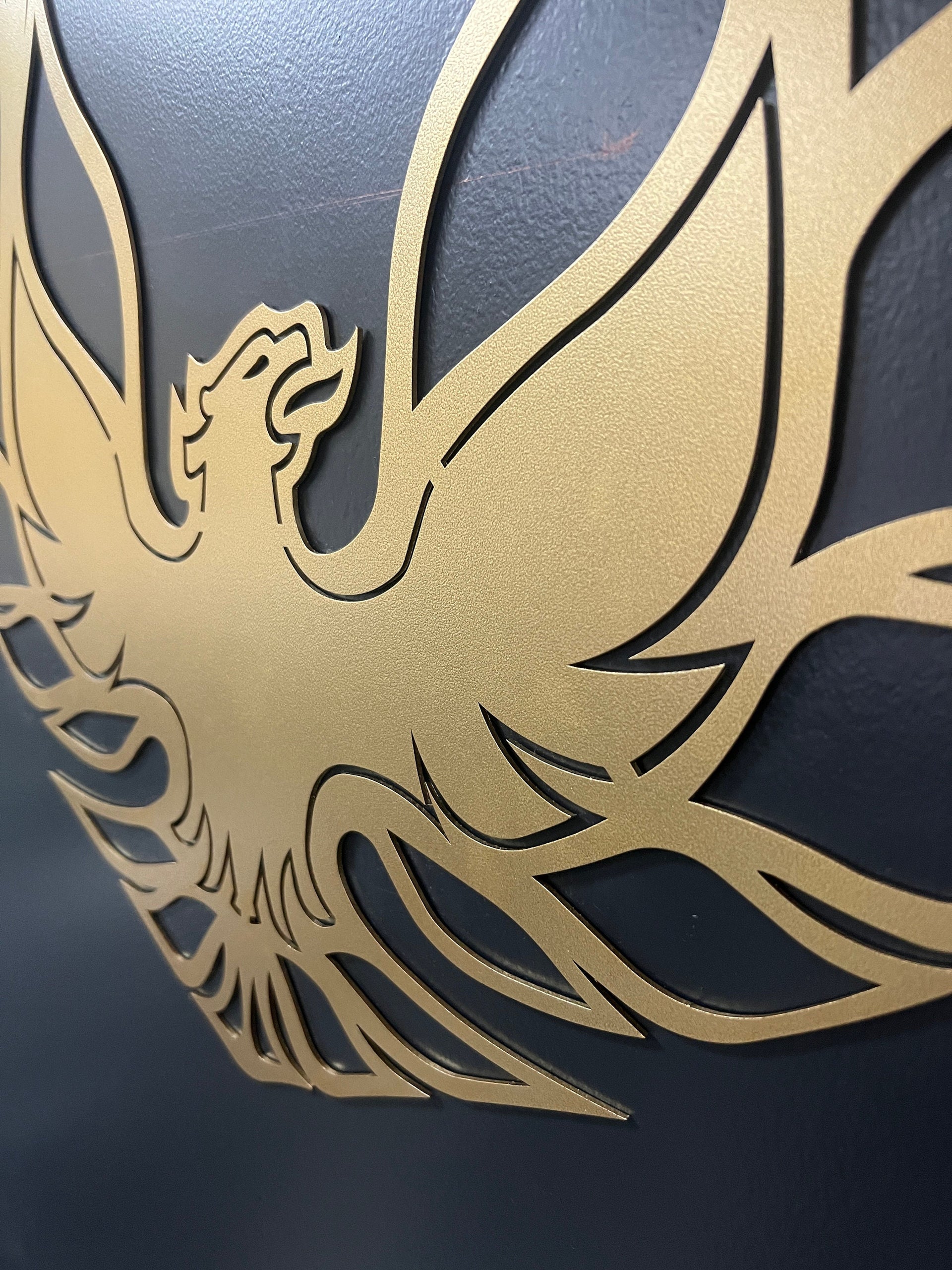 Firebird Metal Wall Art | Laser Cut Garage Decor, Custom Car Sign
