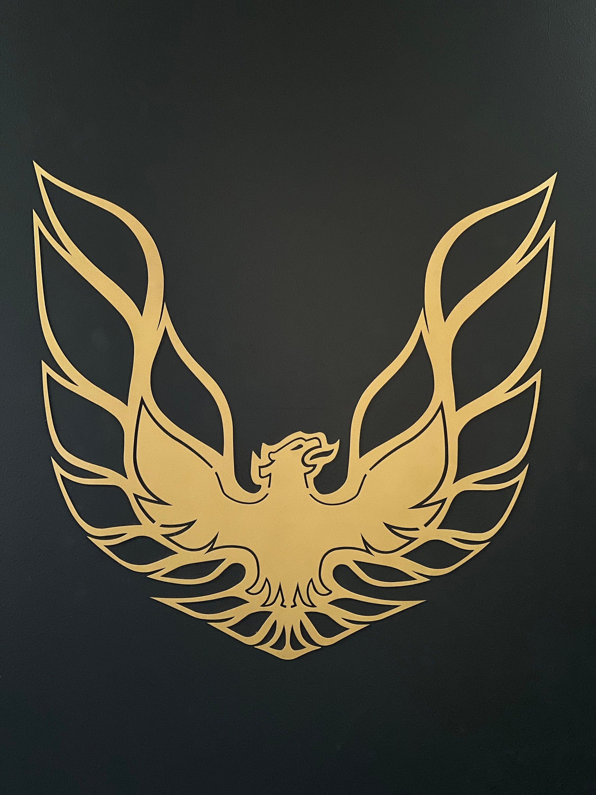Firebird Metal Wall Art | Laser Cut Garage Decor, Custom Car Sign
