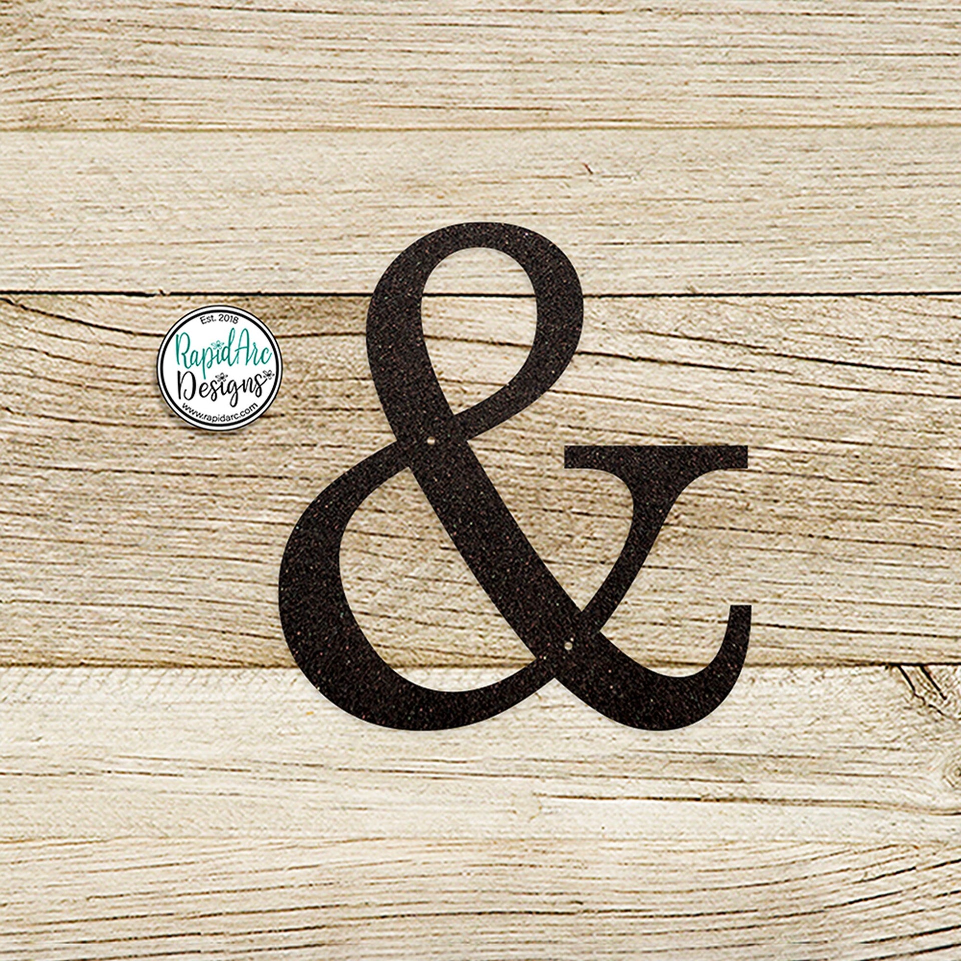 Metal Ampersand Wall Decor | 14 Gauge Steel AND Sign