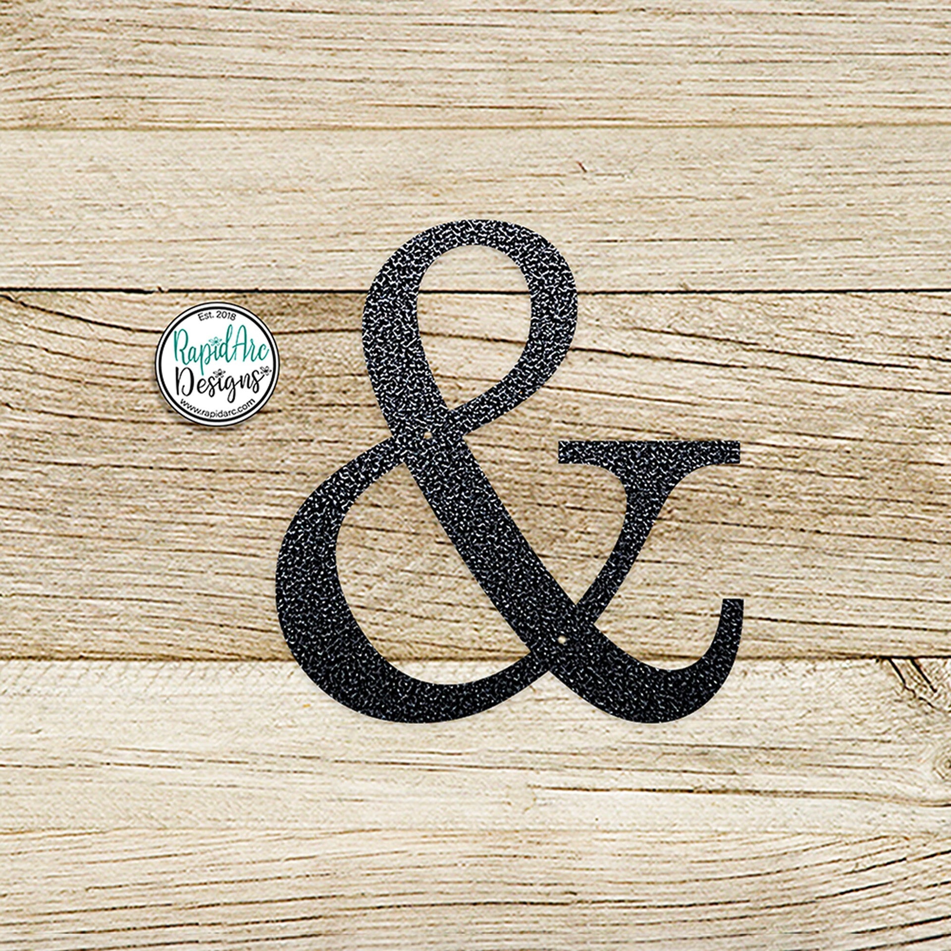 Metal Ampersand Wall Decor | 14 Gauge Steel AND Sign