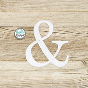 Metal Ampersand Wall Decor | 14 Gauge Steel AND Sign