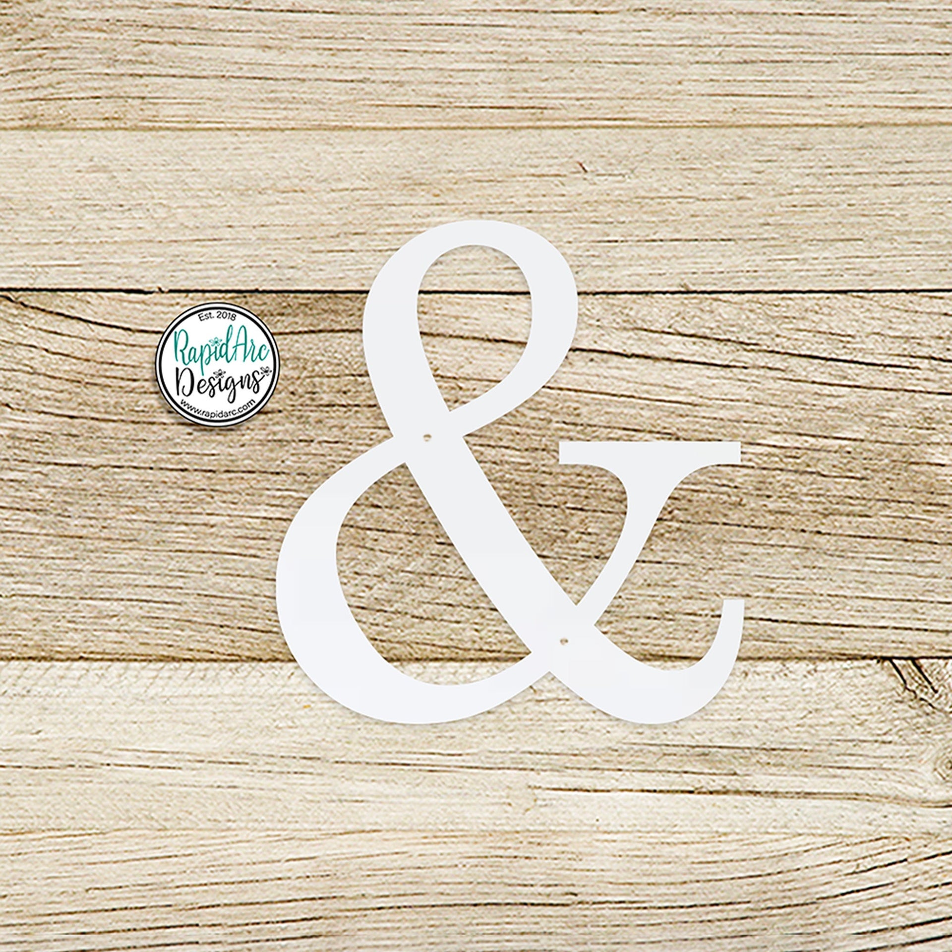 Metal Ampersand Wall Decor | 14 Gauge Steel AND Sign