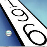 Florida Proof Modern House Numbers | Address Sign | Vertical Address Plaque | Home Address Sign | Weather and Rust Proof | Commercial HDPE