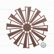 Metal Windmill Wall Decor | Windmill Sign | Outdoor Decor | Modern Farmhouse Decor | Front Door Hanger | Custom Windmill | Porch Decor