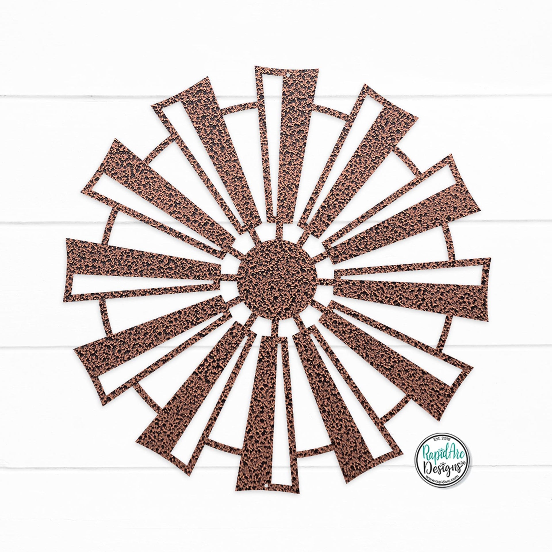 Metal Windmill Wall Decor | Windmill Sign | Outdoor Decor | Modern Farmhouse Decor | Front Door Hanger | Custom Windmill | Porch Decor