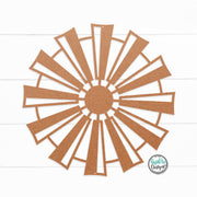 Metal Windmill Wall Decor | Windmill Sign | Outdoor Decor | Modern Farmhouse Decor | Front Door Hanger | Custom Windmill | Porch Decor
