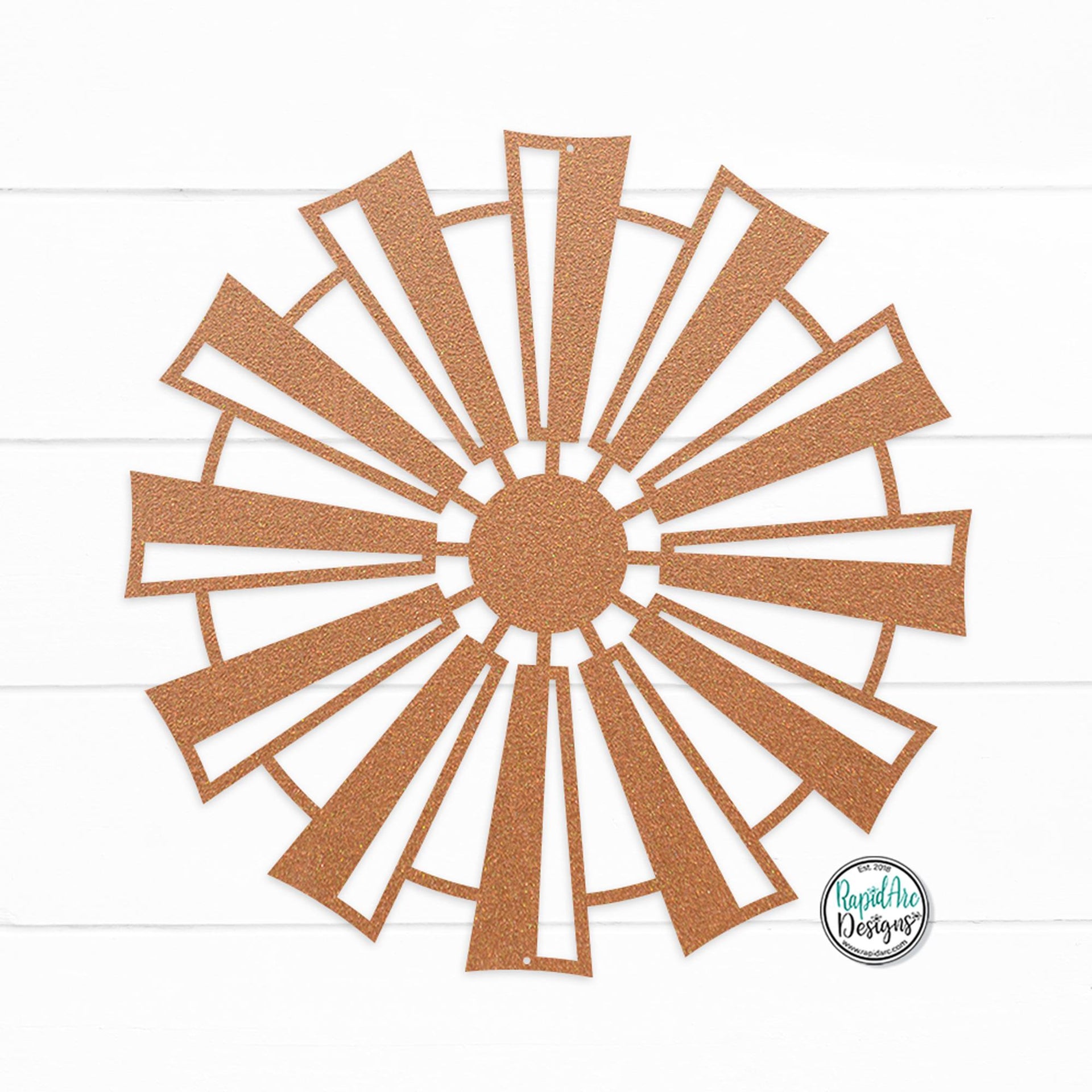 Metal Windmill Wall Decor | Windmill Sign | Outdoor Decor | Modern Farmhouse Decor | Front Door Hanger | Custom Windmill | Porch Decor