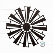 Metal Windmill Wall Decor | Windmill Sign | Outdoor Decor | Modern Farmhouse Decor | Front Door Hanger | Custom Windmill | Porch Decor