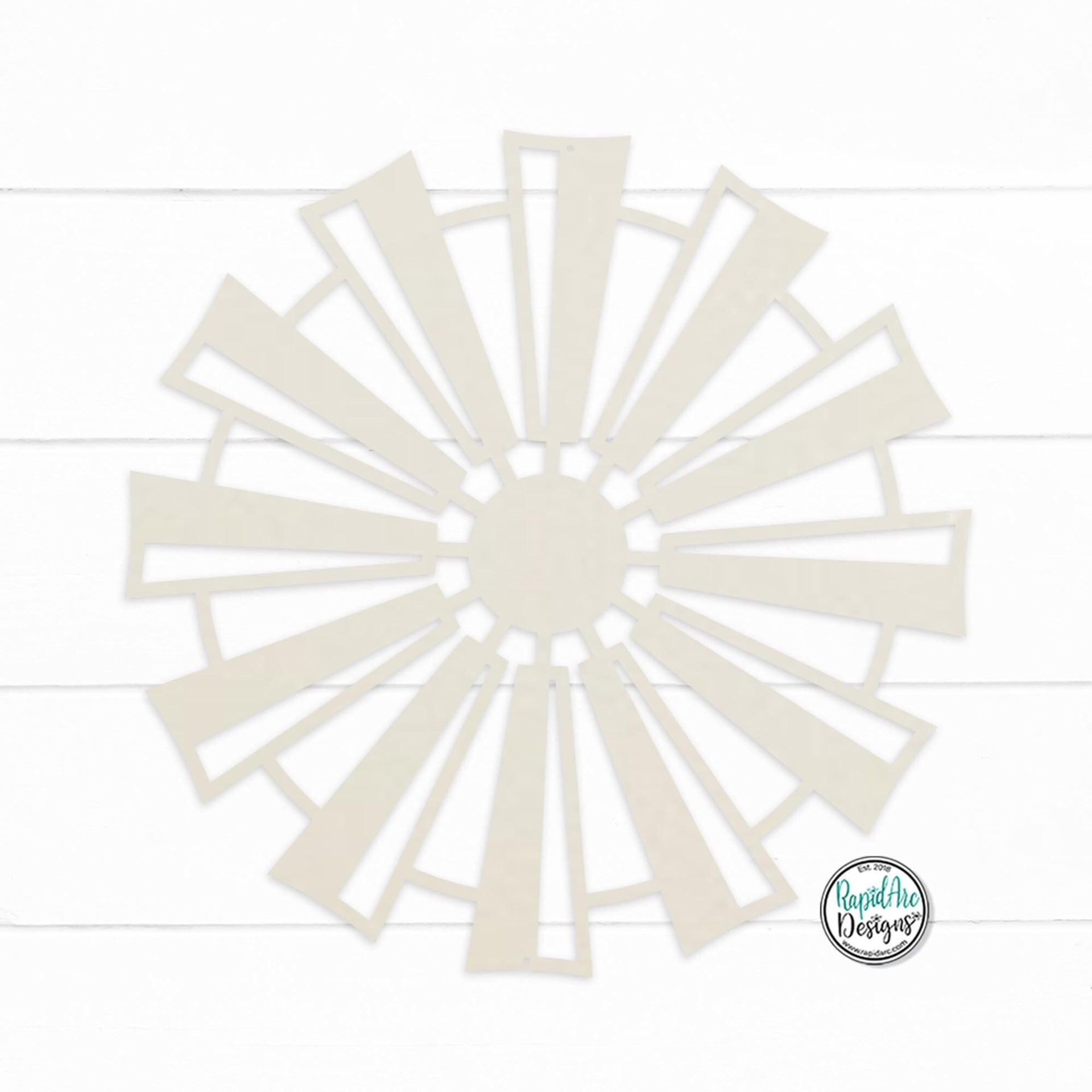 Metal Windmill Wall Decor | Windmill Sign | Outdoor Decor | Modern Farmhouse Decor | Front Door Hanger | Custom Windmill | Porch Decor