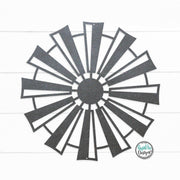 Metal Windmill Wall Decor | Windmill Sign | Outdoor Decor | Modern Farmhouse Decor | Front Door Hanger | Custom Windmill | Porch Decor