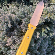 Solid 100% Copper Bronze Hori Hori Garden Knife – Solid Bronze Blade – Electroculture - Copper Garden Tool - Electro Culture - Osage Orange