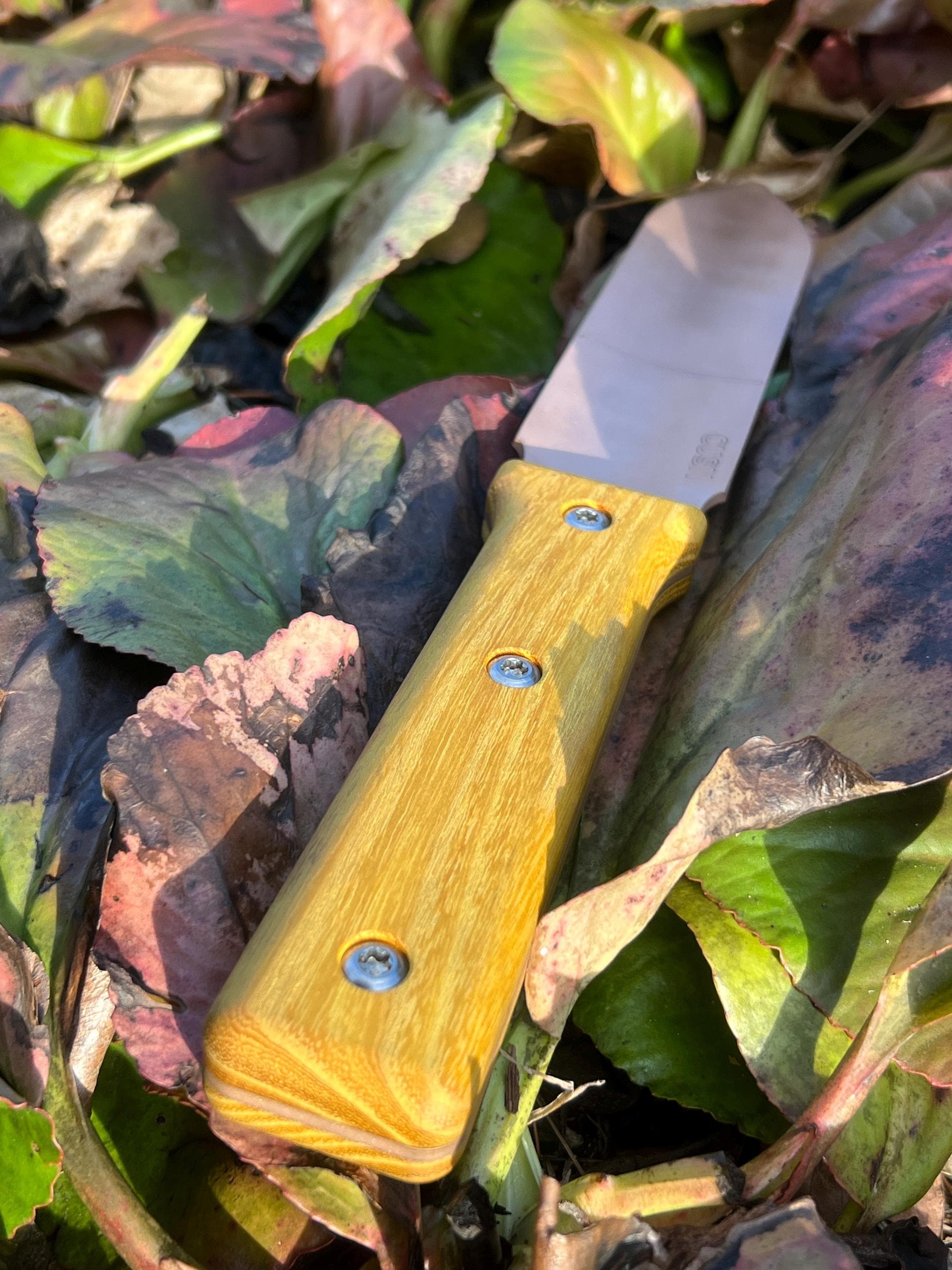Solid 100% Copper Bronze Hori Hori Garden Knife – Solid Bronze Blade – Electroculture - Copper Garden Tool - Electro Culture - Osage Orange