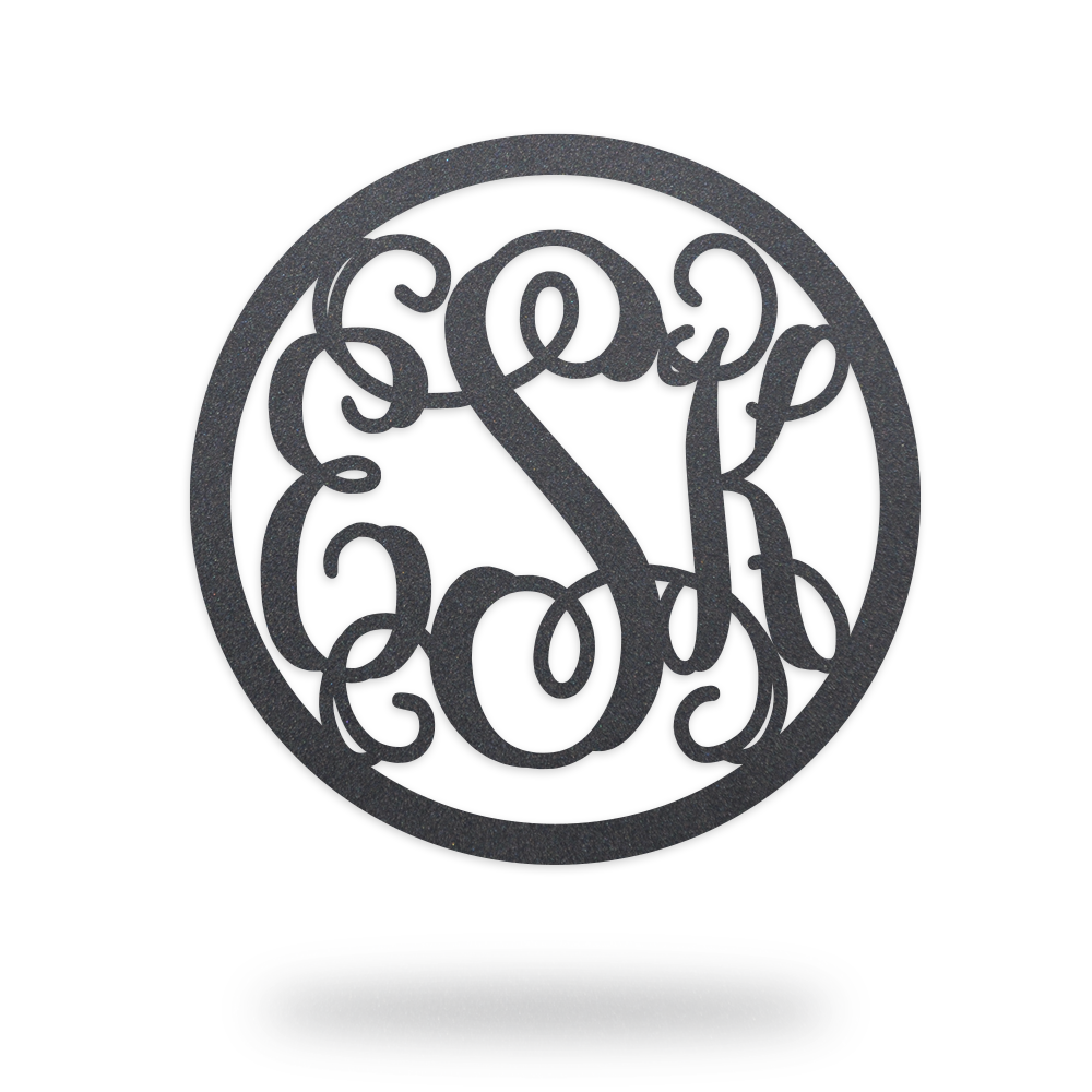 INTERLOCKING VINE TRIPLE Monogram