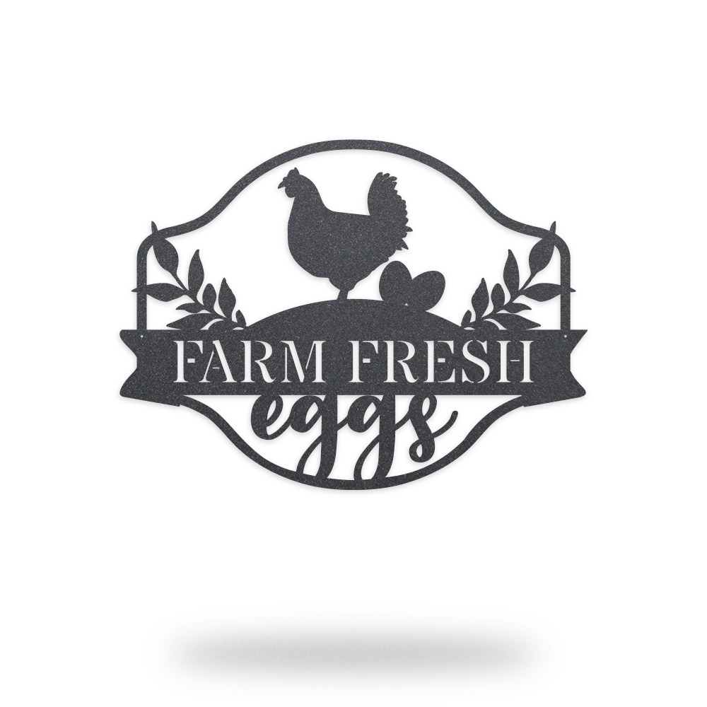 Farm Fresh Eggs - Chicken Coop - Backyard Chickens Sign