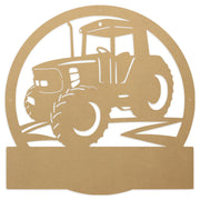 Metal Tractor Sign , Monogram, Farm Sign, Metal Name Sign, Door Hanger, Housewarming Gift, Wedding Monogram, Anniversary, Outdoor