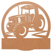 Metal Tractor Sign , Monogram, Farm Sign, Metal Name Sign, Door Hanger, Housewarming Gift, Wedding Monogram, Anniversary, Outdoor