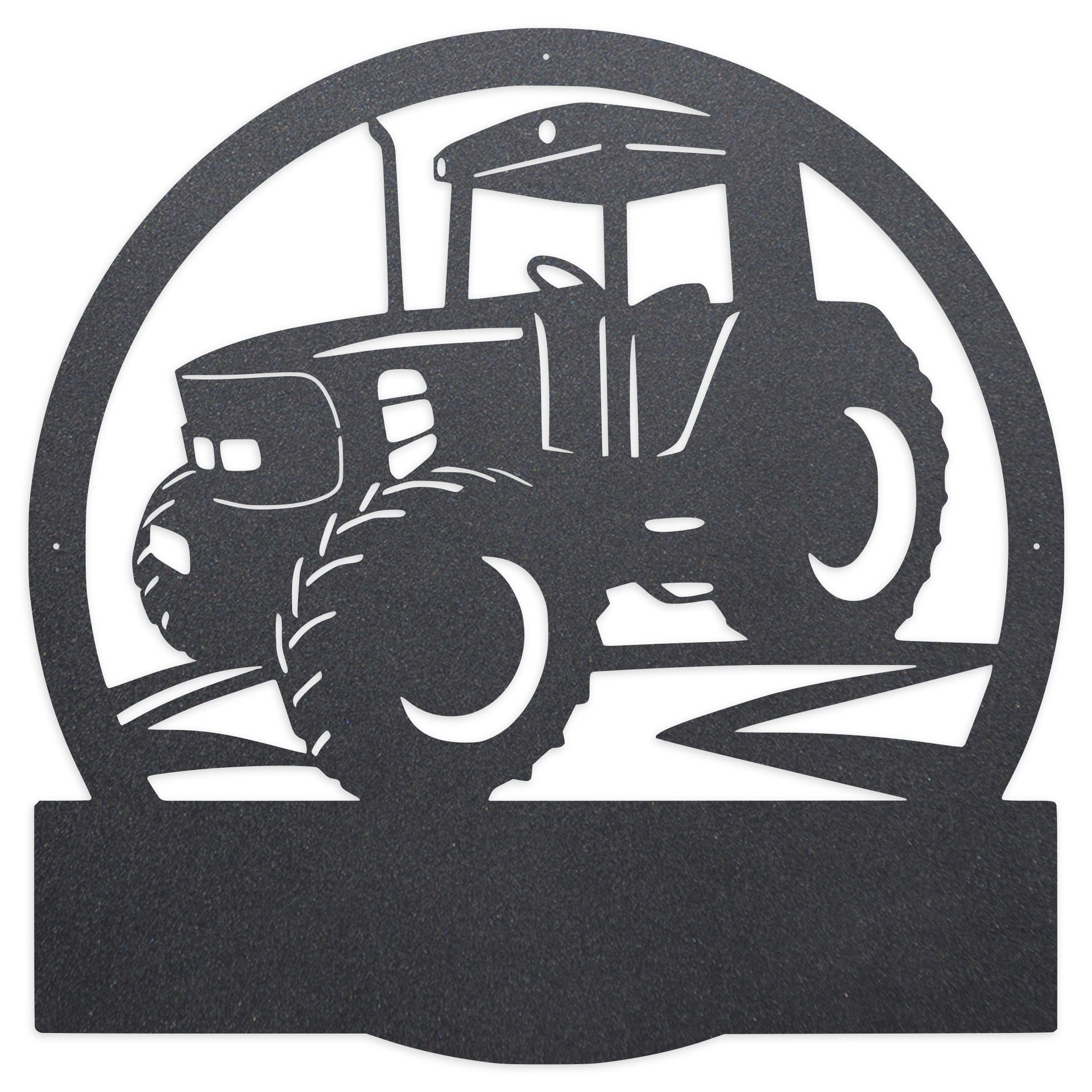 Metal Tractor Sign , Monogram, Farm Sign, Metal Name Sign, Door Hanger, Housewarming Gift, Wedding Monogram, Anniversary, Outdoor