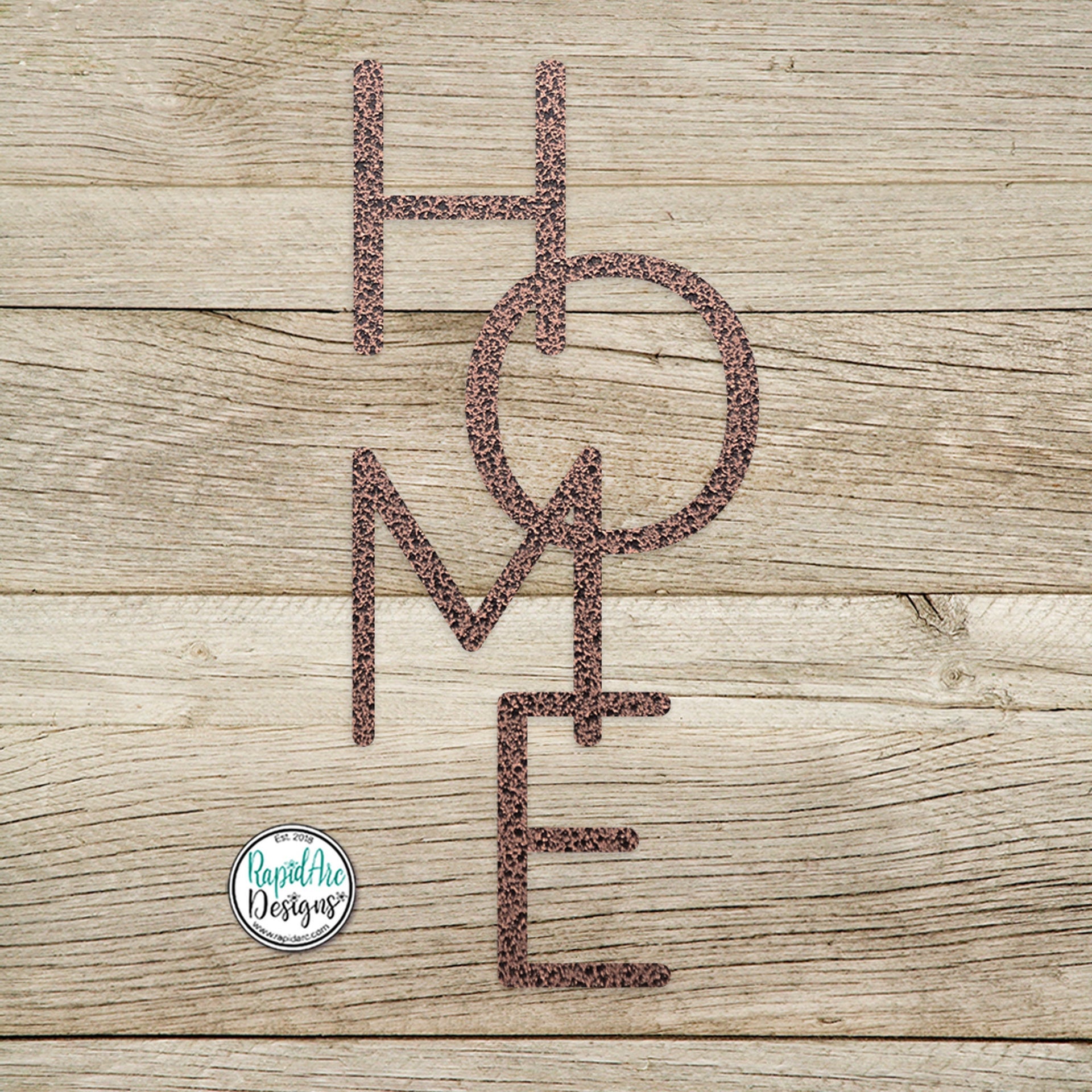 HOME Metal Sign- Vertical HOME Sign- Metal Wall Decor- HOME Metal Word- Metal Wall Art- Housewarming Gift - Home Vertical