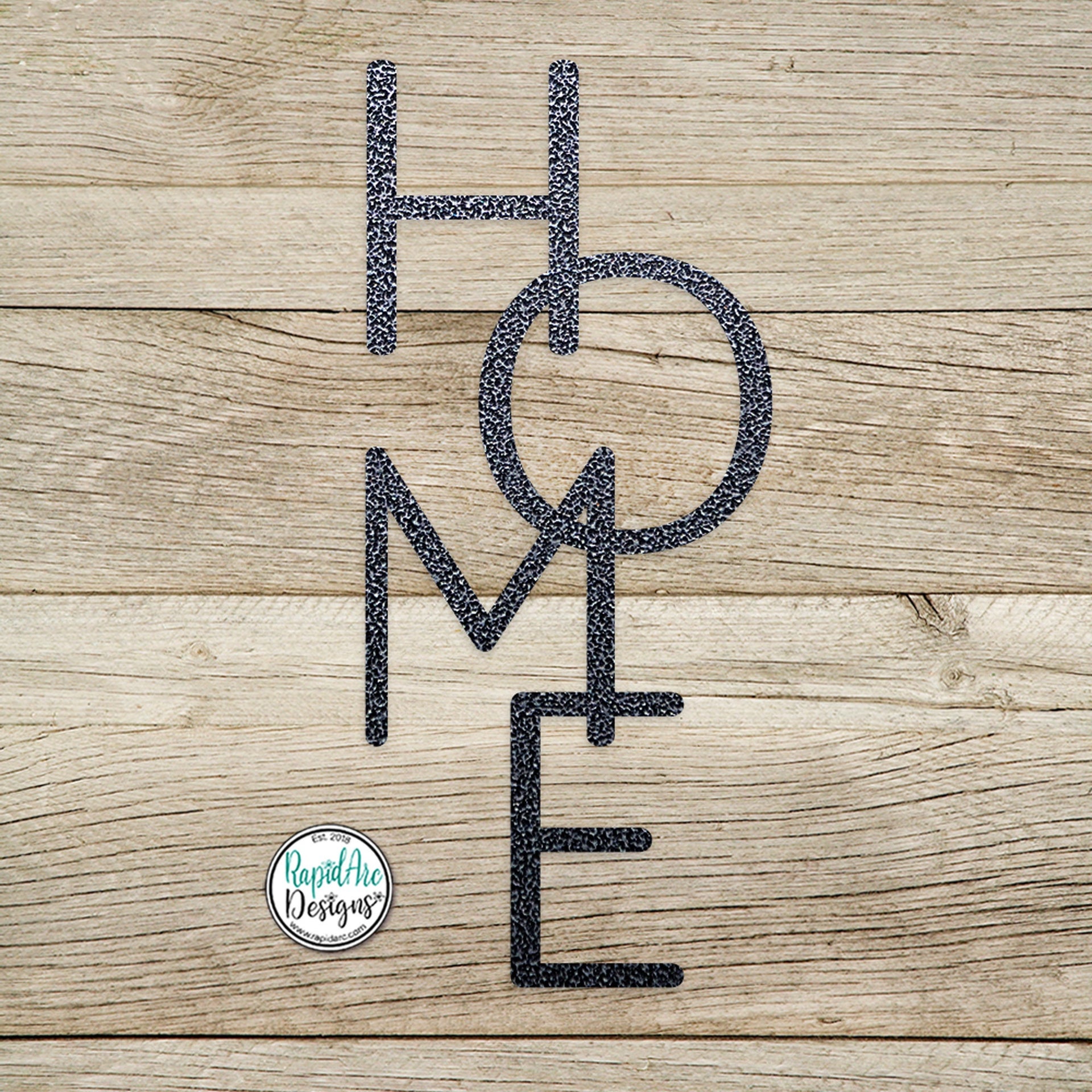 HOME Metal Sign- Vertical HOME Sign- Metal Wall Decor- HOME Metal Word- Metal Wall Art- Housewarming Gift - Home Vertical