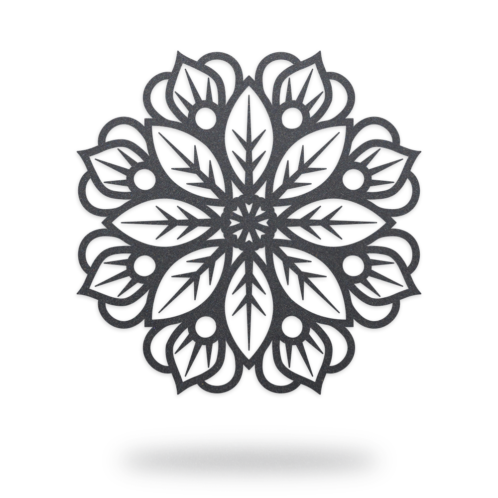 Mandala Flower Wall Art