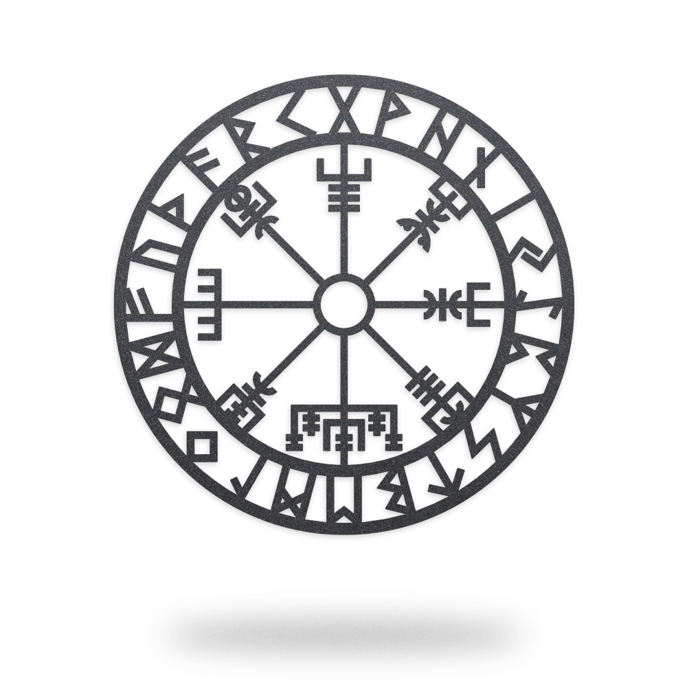 Viking Vegvisir - "Way-Road-Path-Guide" - Compass
